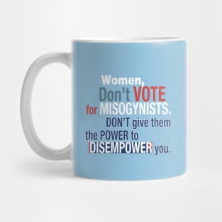 Feminist Art - Vote - US Elections. Mug